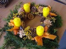 Adventi készülődés a Tiszakürti Arborétumban