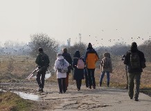 A nagy őrgébics túrán téli, hortobágyi madárvendégeinket kerestük